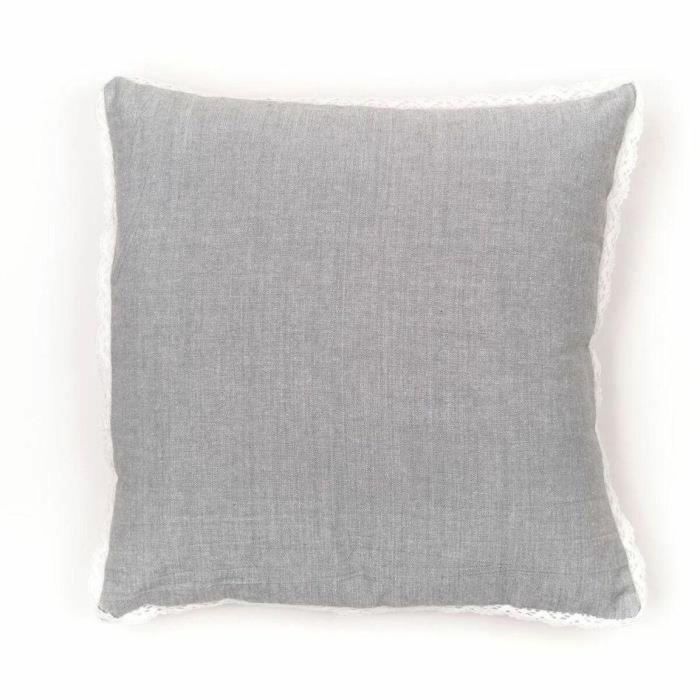 Cojín - TODAY - CHARME - Chambray x Dentelle Constance - 40 x 40 cm 2 Cojín - TODAY - CHARME - Chambray x Dentelle Constance - 40 x 40 cm 2
