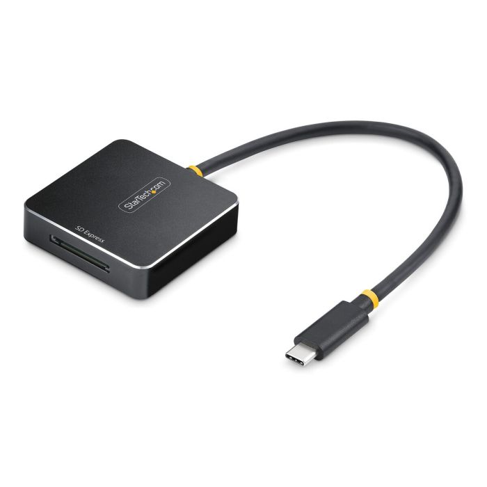 Lector de Tarjetas Externo Startech 1B-USB-C-SDE-ADAPTER Negro