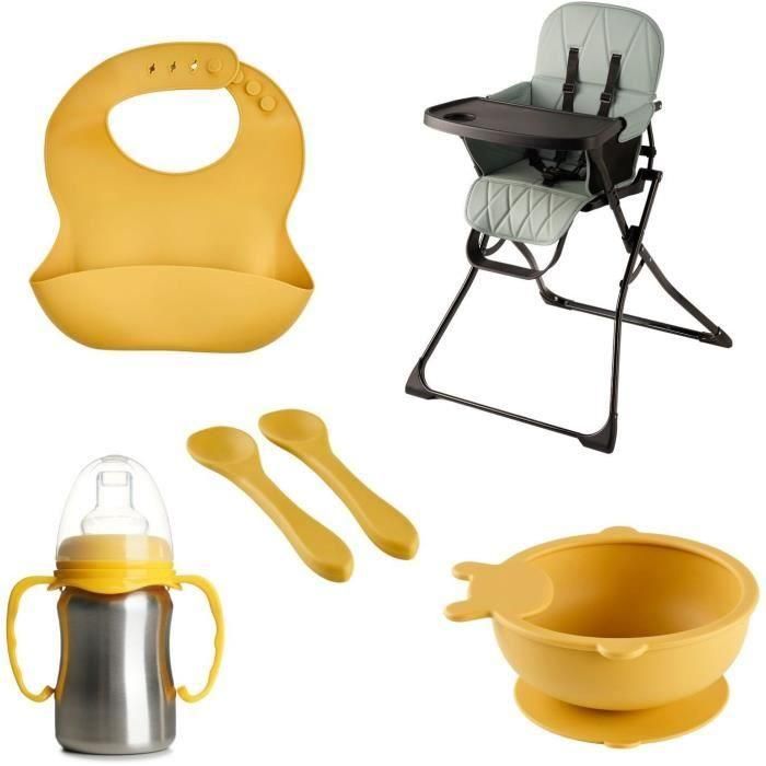 Pack trona plegable - THERMOBABY - HANDY - Kit de alimentación completo y de diseño