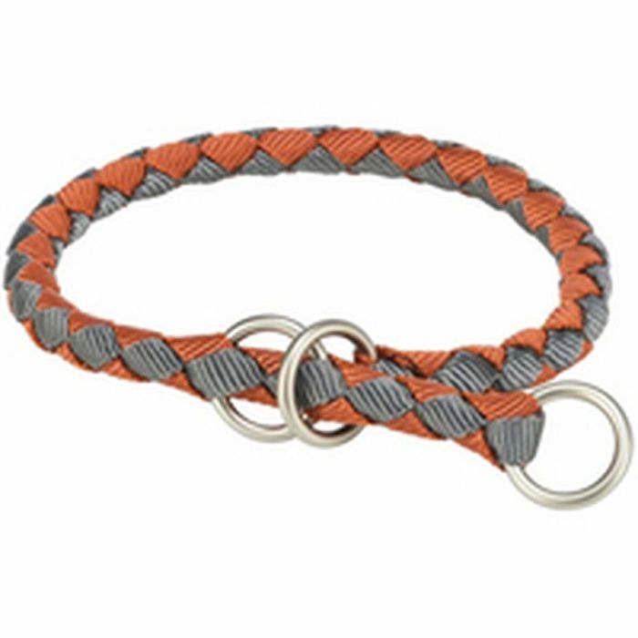 Collar de entrenamiento Trixie Cavo Naranja Grafito S/M 35-41 cm 1 Collar de entrenamiento Trixie Cavo Naranja Grafito S/M 35-41 cm 1