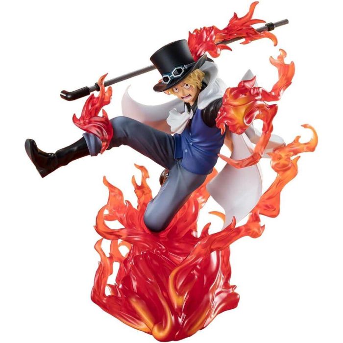 Tamashii Nations Figuarts Zero One - Sabo Fire Fist Roock Check Version Extra Battle - One Piece - Figura de 19 cm 3 Tamashii Nations Figuarts Zero One - Sabo Fire Fist Roock Check Version Extra Battle - One Piece - Figura de 19 cm 3