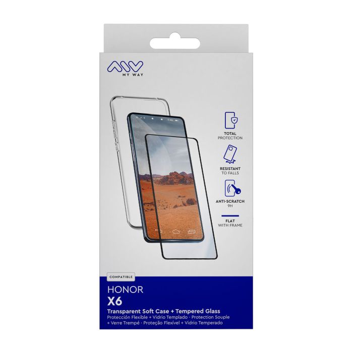 Funda y Protector para Móvil Myway Honor X6 Honor 6 Funda y Protector para Móvil Myway Honor X6 Honor 6