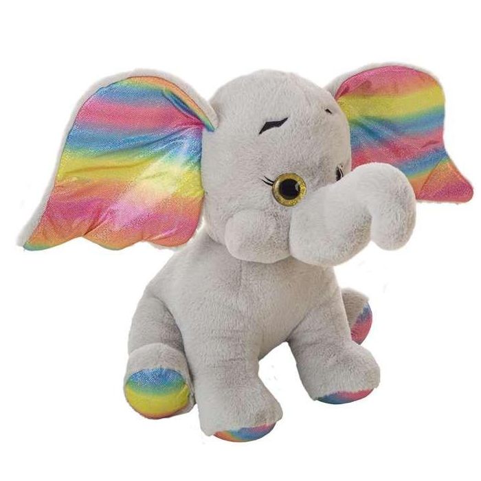 Creaciones Llopis Elefante Eli, Peluche de Poliéster de 16 cm Creaciones Llopis Elefante Eli, Peluche de Poliéster de 16 cm