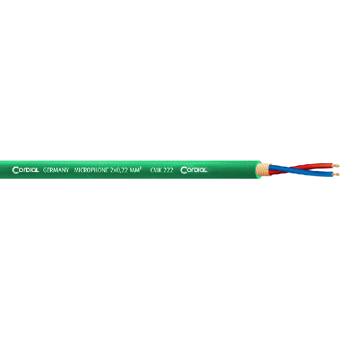 Bobina Cable Micrófono 2X 0,22 Mm 100M Verde 1 Bobina Cable Micrófono 2X 0,22 Mm 100M Verde 1