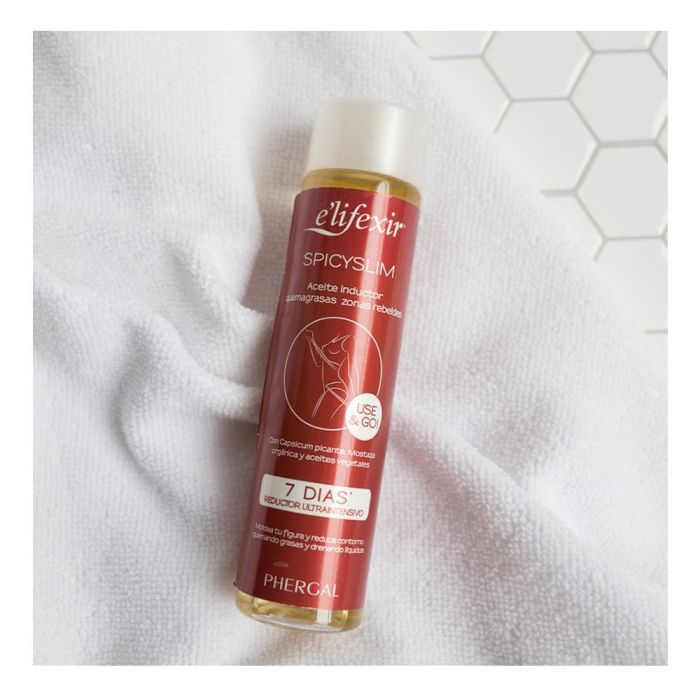 E'Lifexir SPICYSLIM Aceite Quemagrasas Zonas Rebeldes Tratamiento Reductor 100 ml E'Lifexir SPICYSLIM Aceite Quemagrasas Zonas Rebeldes Tratamiento Reductor 100 ml