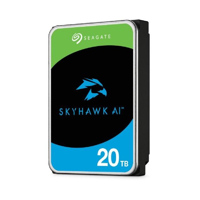 SEAGATE Surveillance Video Optimized AI Skyhawk 16TB HDD SATA 6Gb/s 512MB cache 3.5inch CMR Helium 2 SEAGATE Surveillance Video Optimized AI Skyhawk 16TB HDD SATA 6Gb/s 512MB cache 3.5inch CMR Helium 2