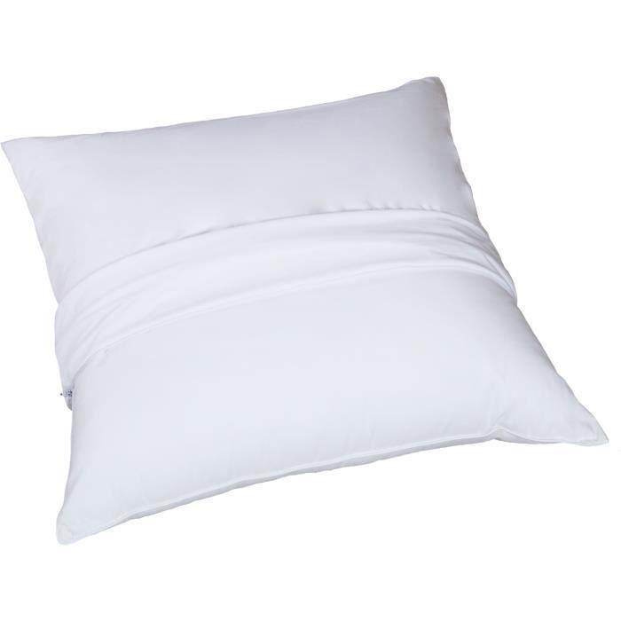 DODO Noé Protector de almohada 65x65 cm | 100% Algodón Forro Polar 200 g/m² | Tratado Sanfor Anticontracción | Lavable 95° 1 DODO Noé Protector de almohada 65x65 cm | 100% Algodón Forro Polar 200 g/m² | Tratado Sanfor Anticontracción | Lavable 95° 1
