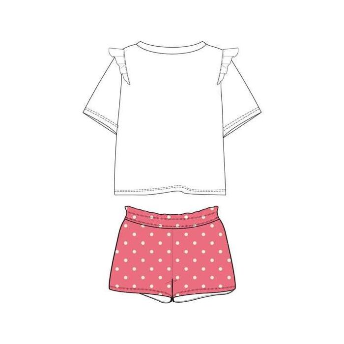 Cerdá Conjunto 2 piezas French Terry Minnie 3 años Coral 1 Cerdá Conjunto 2 piezas French Terry Minnie 3 años Coral 1