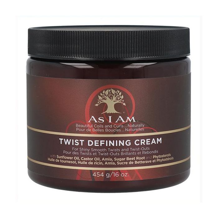 As I Am Twist Defining Crema Definidora 454G/16Oz - Vegano para cabello rizado y afro