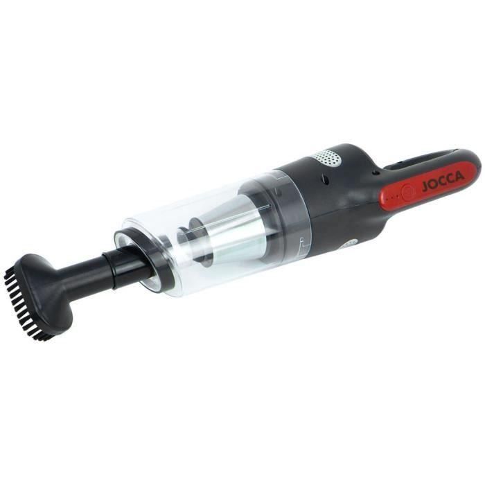 Aspiradora de coche recargable - JOCCA - Sin cable - 7500 Pa - 18 min - 0,5 L - Negro/Rojo 2 Aspiradora de coche recargable - JOCCA - Sin cable - 7500 Pa - 18 min - 0,5 L - Negro/Rojo 2