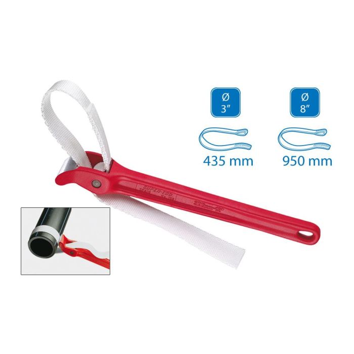Super Ego Llave de correa 8" 203,2 mm 108020000 1