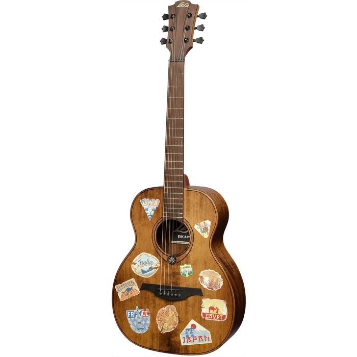 LAG Guitarra Acústica Escapade Globe Trotter Electro Lag Travel Natural Satinado 1 LAG Guitarra Acústica Escapade Globe Trotter Electro Lag Travel Natural Satinado 1