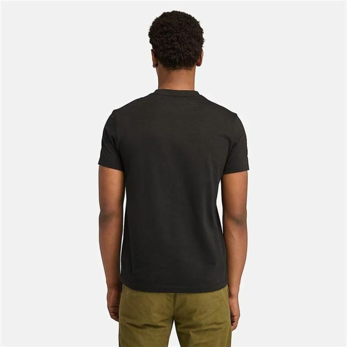 Camiseta de Manga Corta Hombre Timberland Dunstan River Negro 2