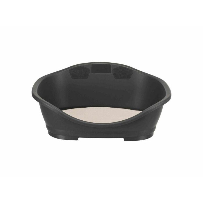 Stefanplast Cama para Mascota Pequeña de Plástico Gris 56x24x42 cm (6 Unidades)