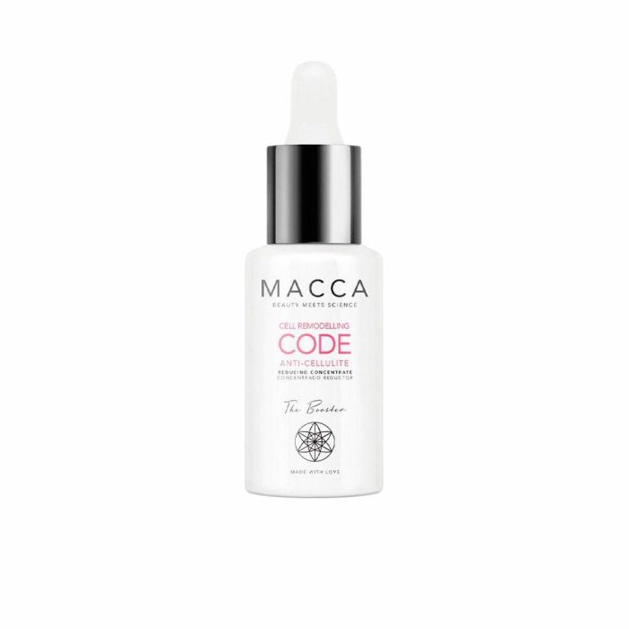 Macca CELL REMODELLING CODE Concentrado Anticelulítico Reductor Piel de Naranja Flacidez 40 ml. Apto Mujer, Todo Tipo de Pieles.
