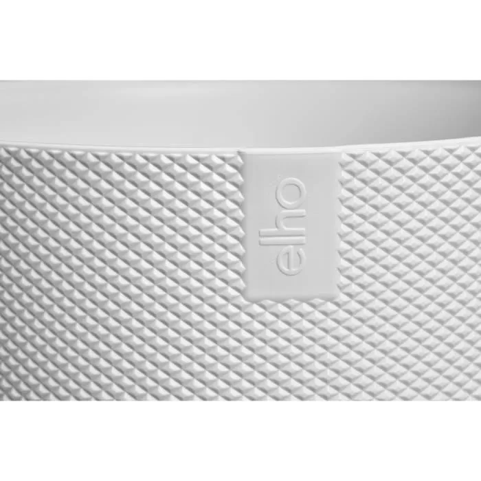 Elho Maceta Jazz Redonda Blanca L 35 x An 34,5 x Al 32 cm Interior 100% reciclado ELH2943203545100 4