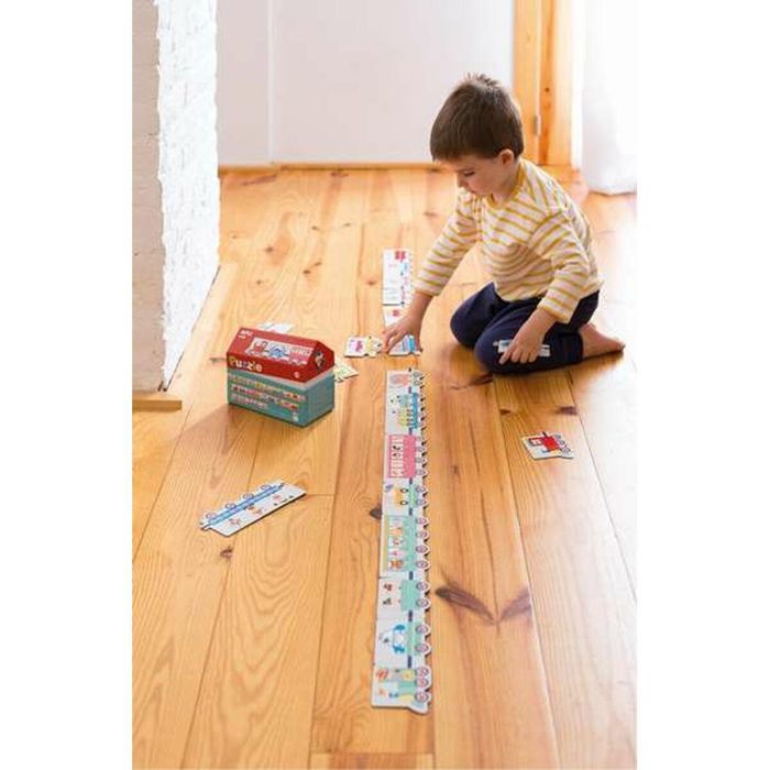 Puzzle tren con 20 piezas ¡crea trenes de hasta 2 metros de largo! 2 Puzzle tren con 20 piezas ¡crea trenes de hasta 2 metros de largo! 2