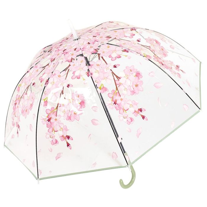 Entre Temps Paraguas Transparente Automático con Mango Ergonómico - Diámetro 88 cm 3 Entre Temps Paraguas Transparente Automático con Mango Ergonómico - Diámetro 88 cm 3