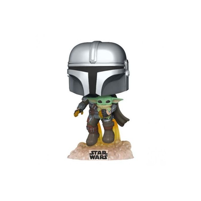 Funko Star Wars El Mandaloriano Volando Con Propulsor Figura Coleccionable 50959 1 Funko Star Wars El Mandaloriano Volando Con Propulsor Figura Coleccionable 50959 1