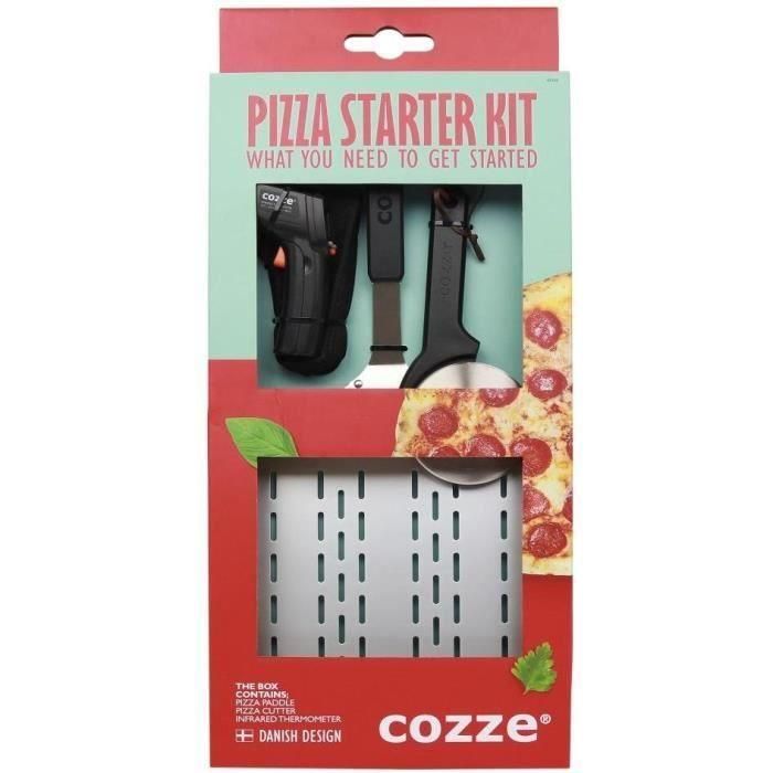Caja de 3 piezas: pala, termómetro y ruleta - COZZE - 90380 1 Caja de 3 piezas: pala, termómetro y ruleta - COZZE - 90380 1