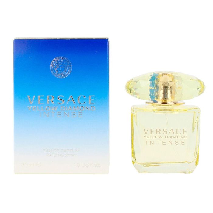 Versace Yellow Diamond Intense Eau de Parfum para Mujer 30 mL, fragancia floral frutal amaderada con notas cálidas y sensuales 1