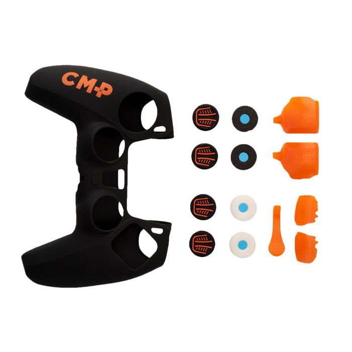 Kit Funda Silicona FR-TEC Control MOD PRO para Mando PS5/ Negro Kit Funda Silicona FR-TEC Control MOD PRO para Mando PS5/ Negro