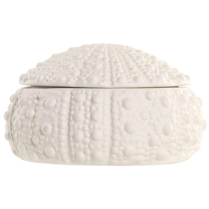 DKD Home Decor Hangzhou design 26a Joyero Mediterraneo Blanco Gres 19 x 10.5 x 19 cm