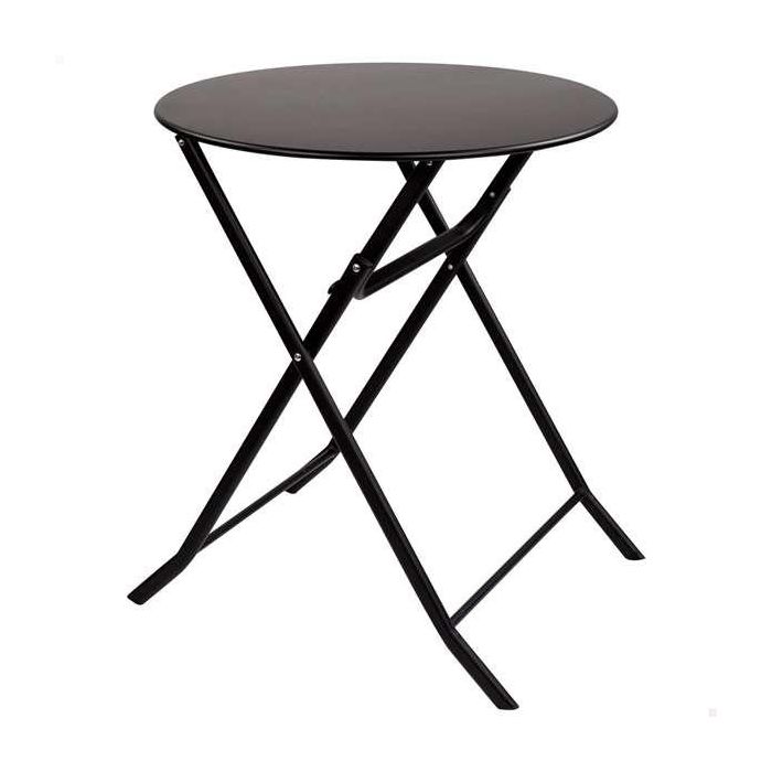 Mesa redonda plegable de metal aktive 60x70 cm Mesa redonda plegable de metal aktive 60x70 cm