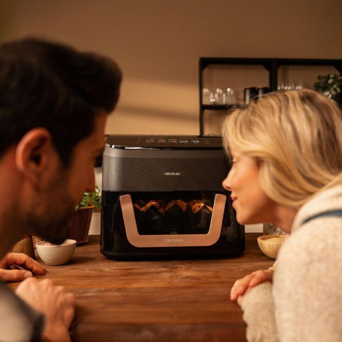 Freidora de Aire Cecotec Cecofry&Grill Smokin' 11000 2900 W 11 L Negro 6 Freidora de Aire Cecotec Cecofry&Grill Smokin' 11000 2900 W 11 L Negro 6