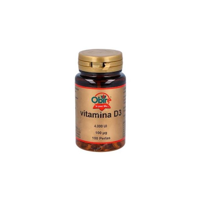 Vitamina D3 100 Mcg (4000 U.I) 100 Perlas