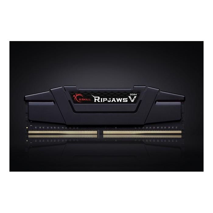 G.Skill F4-3200C16D-32GVK Memoria RAM Ripjaws V 32GB (2x16GB) DDR4 3200MHz DIMM Negro para PC 2 G.Skill F4-3200C16D-32GVK Memoria RAM Ripjaws V 32GB (2x16GB) DDR4 3200MHz DIMM Negro para PC 2