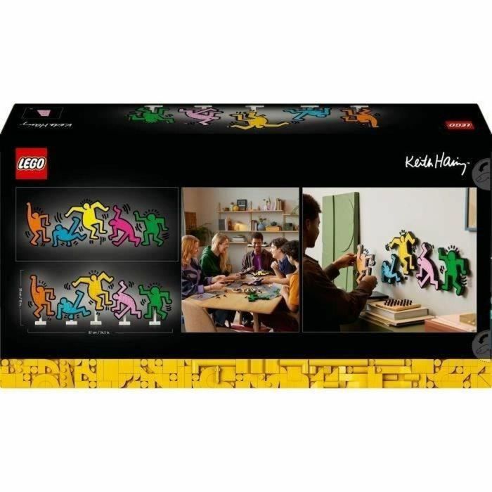 LEGO 31216 Art Keith Haring, figuras bailarinas, set de decoración y construcción para adultos 1 LEGO 31216 Art Keith Haring, figuras bailarinas, set de decoración y construcción para adultos 1