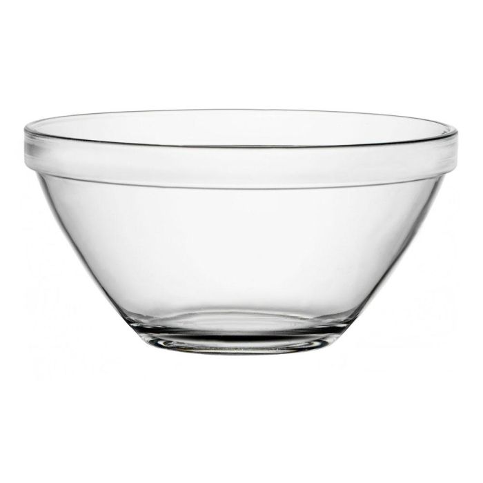 Bormioli Rocco Bol Pompei de 1060 ml en Cristal Templado Apilable, Resistente a Impactos y Choques Térmicos, Diámetro 17 cm - Pack 24 Unidades Bormioli Rocco Bol Pompei de 1060 ml en Cristal Templado Apilable, Resistente a Impactos y Choques Térmicos, Diámetro 17 cm - Pack 24 Unidades