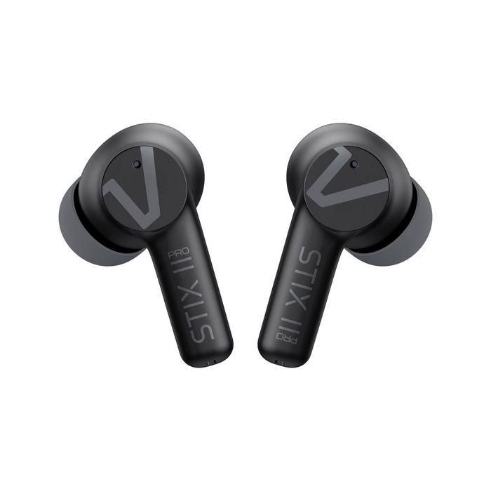 Veho STIX II Pro Auriculares Inalámbricos Verdaderos con Cancelación de Ruido Activa ANC, Bluetooth 5.3 y Resistencia IPX4 - Negro Carbón 0 Veho STIX II Pro Auriculares Inalámbricos Verdaderos con Cancelación de Ruido Activa ANC, Bluetooth 5.3 y Resistencia IPX4 - Negro Carbón 0