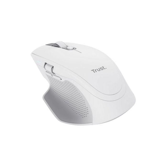 Ratón Inalámbrico por Bluetooth Trust Ozaa+/ Batería recargable/ Hasta 3200 DPI/ Blanco 1 Ratón Inalámbrico por Bluetooth Trust Ozaa+/ Batería recargable/ Hasta 3200 DPI/ Blanco 1
