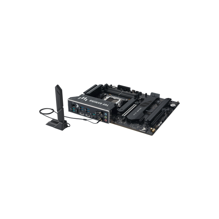 Asus Placa Base TUF GAMING X870E-PLUS WIFI7, AMD AM5, X870E, 4 DDR5, 256GB, 1 HDMI, 2 USB4, 4 SATA3, 4 M.2, 2.5Gb LAN, WIFI7, BT5.4, 9 USB3.2, ATX, 90MB1M70-M0EAY0 7