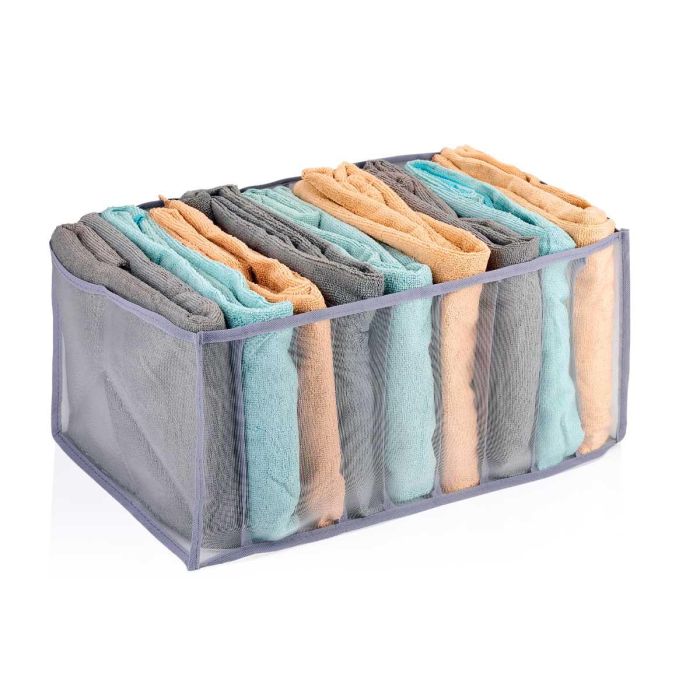 Organizador 9 Compartimentos Sueter Pantalon Kipit 44X20CM (24 Unidades) 1 Organizador 9 Compartimentos Sueter Pantalon Kipit 44X20CM (24 Unidades) 1