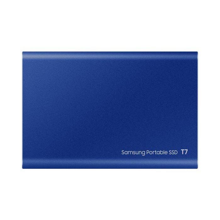 Samsung MU-PC1T0H/WW Disco SSD Portátil T7 Touch 1TB USB 3.2 Gen2 NVMe 1050MB/s Lectura Azul Compacto y Resistente a Caídas 3 Samsung MU-PC1T0H/WW Disco SSD Portátil T7 Touch 1TB USB 3.2 Gen2 NVMe 1050MB/s Lectura Azul Compacto y Resistente a Caídas 3