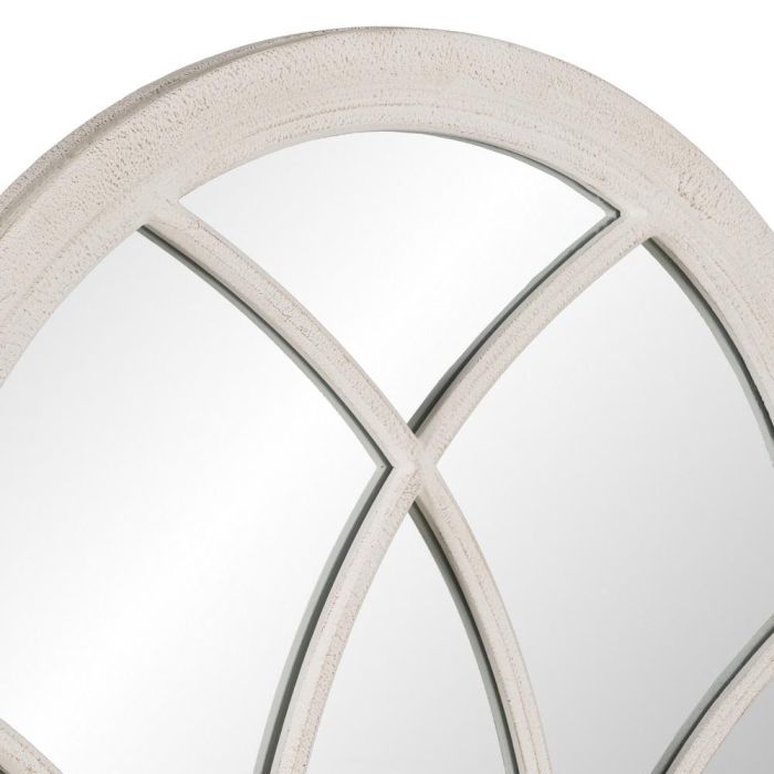 Espejo Ventana Blanco Envejecido 80 X 3,50 X 140 cm