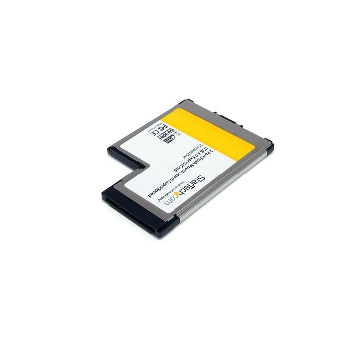 StarTech.com Tarjeta Adaptador ExpressCard/54 2X USB 3.0 con UASP 2 Puertos SuperSpeed hasta 5 Gbps para portátil 1