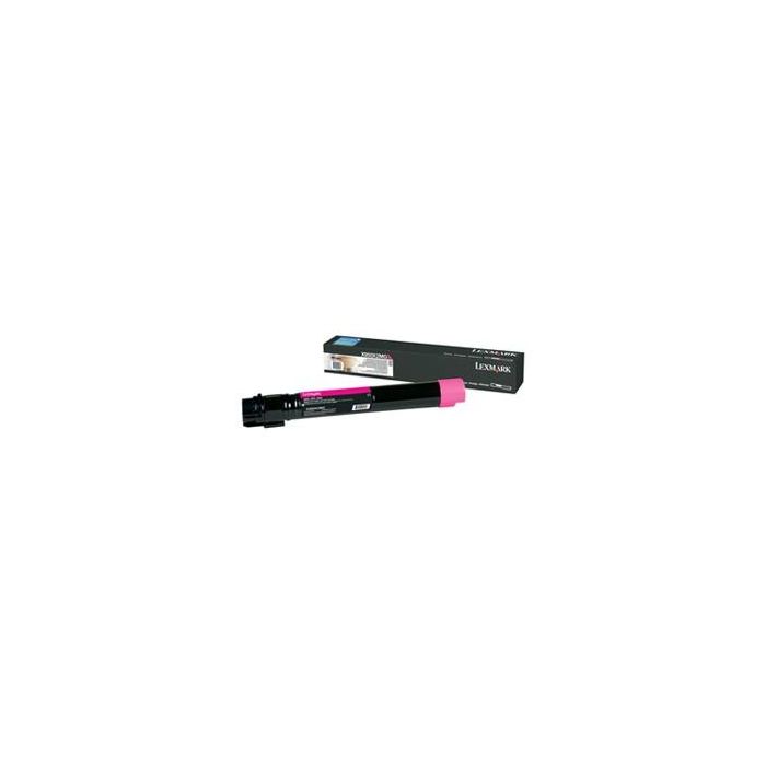 Lexmark Tóner magenta para X95x, rendimiento aproximado 22.000 páginas