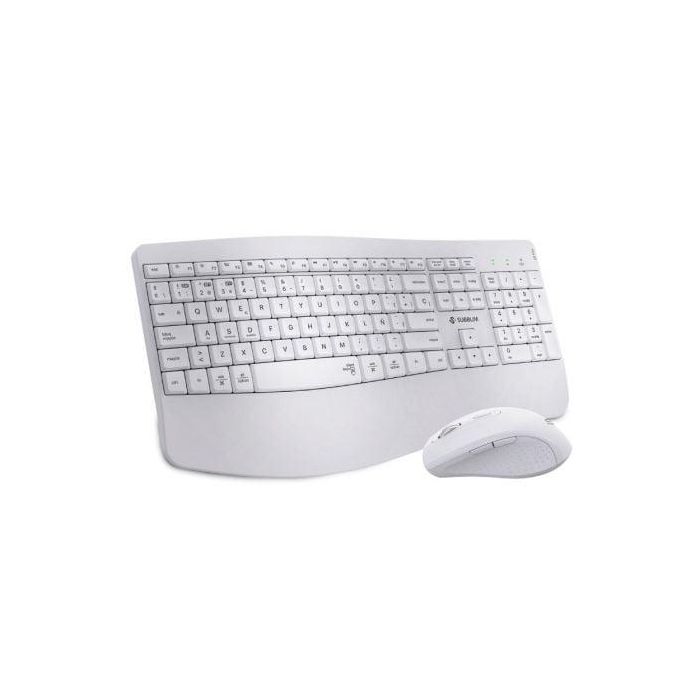 Teclado y Ratón Inalámbrico Subblim Combo Dual Office Prowave/ Blanco Teclado y Ratón Inalámbrico Subblim Combo Dual Office Prowave/ Blanco
