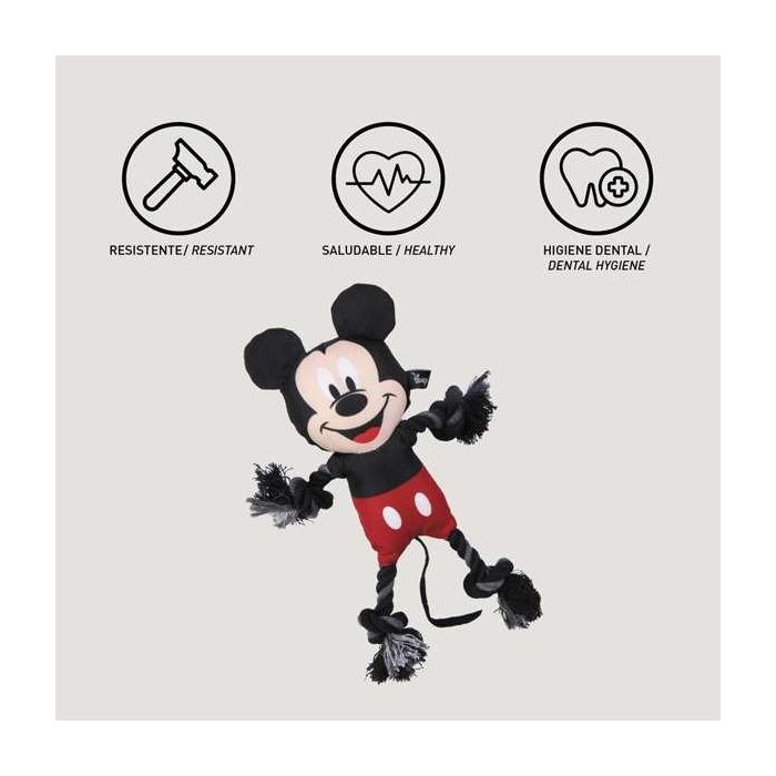 Cerdá Cuerda Dental Mickey para Perro | Juguete de Higiene Bucal para Masticar y Limpiar Dientes | Color Negro | Dimensiones 15x6x28 cm 3 Cerdá Cuerda Dental Mickey para Perro | Juguete de Higiene Bucal para Masticar y Limpiar Dientes | Color Negro | Dimensiones 15x6x28 cm 3