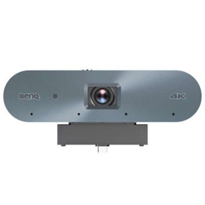 BenQ WEBCAM DV01K (5A.F9V14.NE1) Cámara 4K, 8.3 MP, Azul Metálico, Pequeña Sala de Reuniones