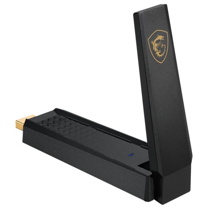 Adaptador de Red MSI AXE5400 Negro 0 Adaptador de Red MSI AXE5400 Negro 0