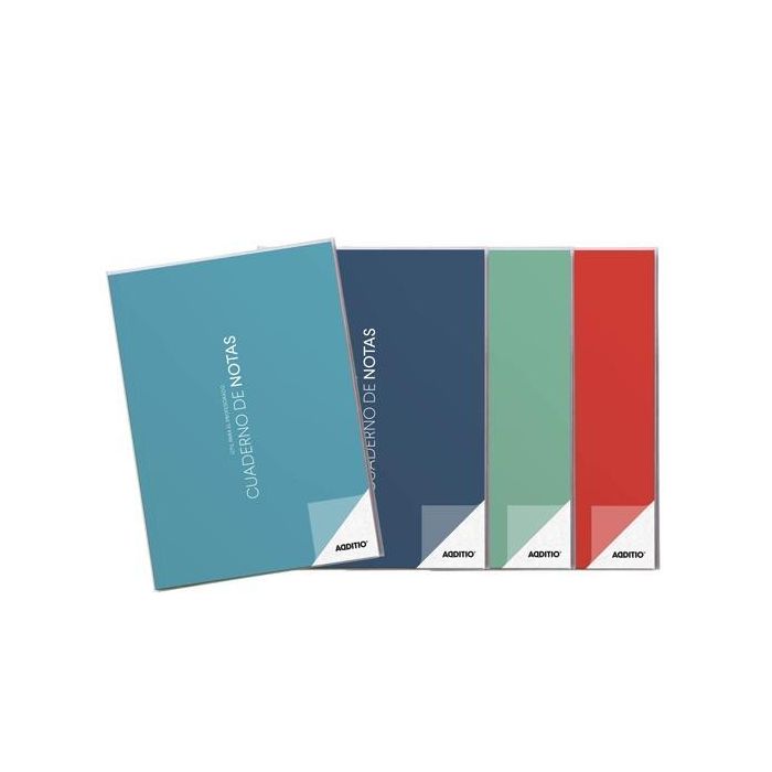 Additio Cuaderno De Notas A4 Para El Profesorado Pvc 64 Páginas C-Surtidos Additio Cuaderno De Notas A4 Para El Profesorado Pvc 64 Páginas C-Surtidos