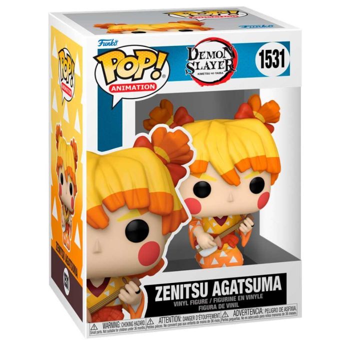 Funko Pop Demon Slayer Zenitsu Agatsuma Figura de Vinilo 9 cm con Caja Original 1 Funko Pop Demon Slayer Zenitsu Agatsuma Figura de Vinilo 9 cm con Caja Original 1