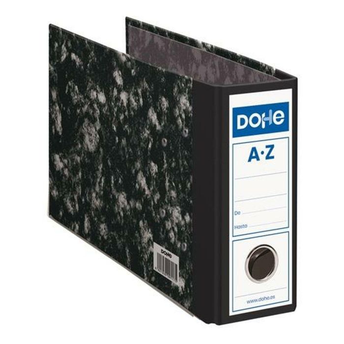 Archivador de Palanca DOHE Negro 28,7 x 21 x 7,5 cm (20 Unidades) 1