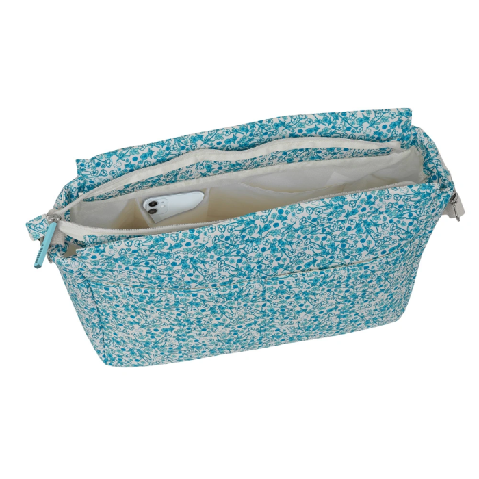 Safta Bolso adaptable carrito de bebé reciclado y repuesto Miffy Mum Garden 46x26x15 cm 4