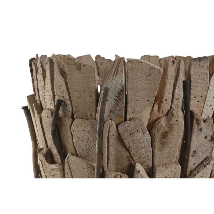 Set de Maceteros Home ESPRIT Marrón Madera de Paulonia 35 x 35 x 45 cm (2 Piezas) 2 Set de Maceteros Home ESPRIT Marrón Madera de Paulonia 35 x 35 x 45 cm (2 Piezas) 2